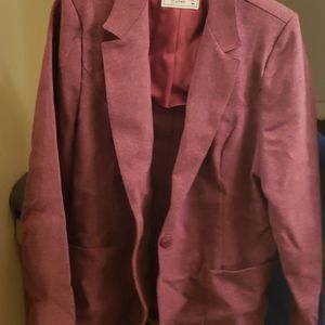 Size 38 Levi's Classic Womens Burgundy Coat